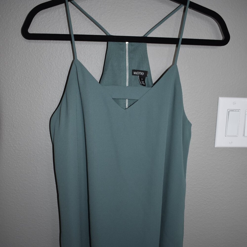 Valette Tank, S, Teal